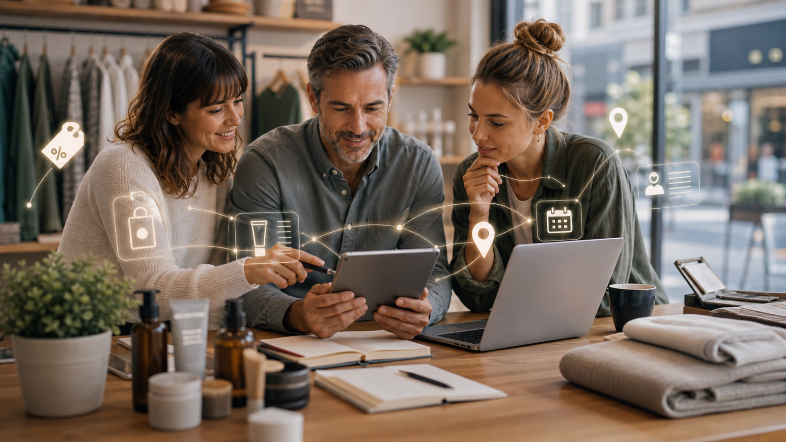 KMU-Team plant lokale Angebote und Produktupdates für Google Business Profile