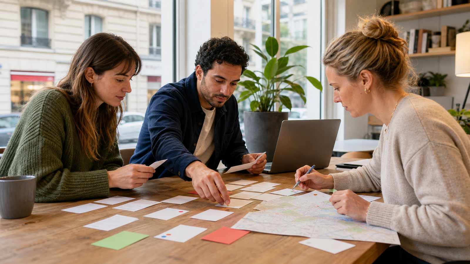 KMU-Team ordnet lokale Suchbegriffe zu einem priorisierten Content-Backlog